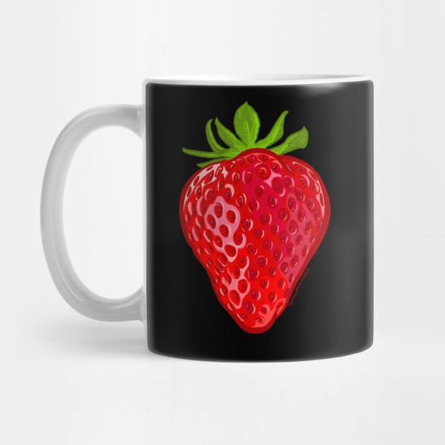 Red Juicy Strawberry by doubletony